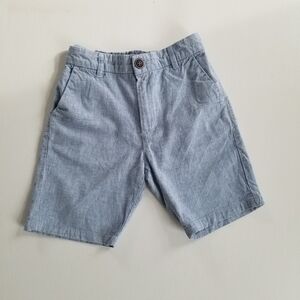 Kids Blue Dress Shorts, 7T